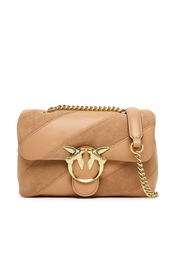 Pinko - PINKO Torebka Love Puff Mini Cl AI 25-26 PLTT 100039 A2JY Różowy. Kolor: różowy. Materiał: skórzane, zamszowe
