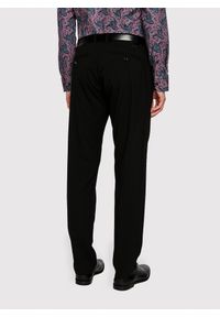 Pako Lorente - PAKO LORENTE – Męskie gładkie czarne spodnie P23SF-WX-003-C-S. Kolor: czarny. Materiał: poliester, wiskoza, elastan. Wzór: gładki #3