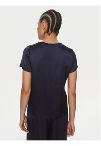 ViCOLO T-Shirt TB0040 Granatowy Regular Fit. Kolor: niebieski. Materiał: wiskoza #3