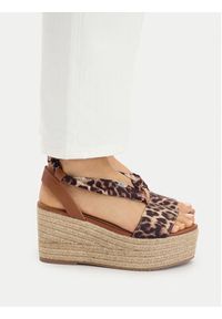 Liu Jo Espadryle Bali 03 SA6087 TX133 Brązowy. Kolor: brązowy. Materiał: materiał #5