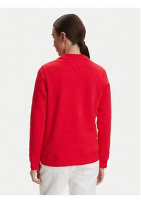 Tommy Jeans Bluza DW0DW19959 Czerwony Regular Fit. Kolor: czerwony. Materiał: bawełna #4