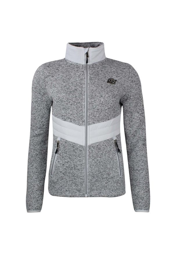 PEAK MOUNTAIN - Polaż damski z klejonką Peak Mountain Atormi. Kolor: szary. Materiał: materiał, puch, polar. Sezon: zima. Sport: narciarstwo