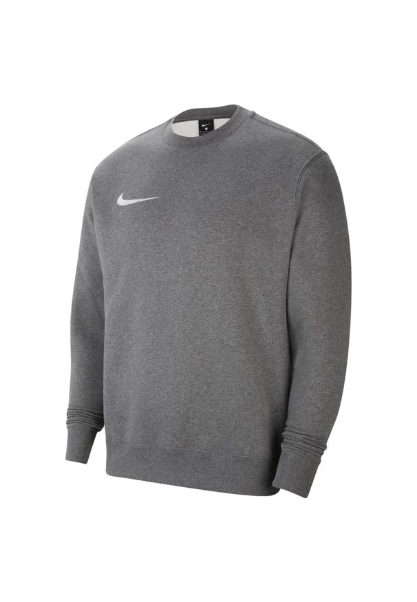 Bluza sportowa męska Nike Park 20 Crew Fleece. Kolor: szary, wielokolorowy, biały. Materiał: poliester, bawełna. Sport: fitness