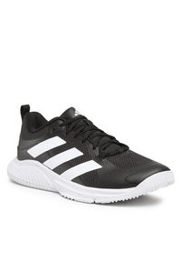 Adidas - adidas Buty Court Team Bounce 2.0 Shoes HR0609 Czarny. Kolor: czarny. Materiał: materiał #2
