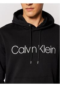 Calvin Klein Bluza Logo K10K104060 Czarny Regular Fit. Kolor: czarny. Materiał: bawełna #3