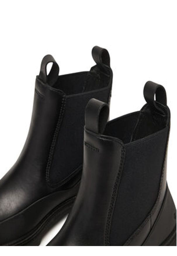 ecco - ECCO Sztyblety Grainer 21479351052 Czarny. Kolor: czarny. Materiał: skóra