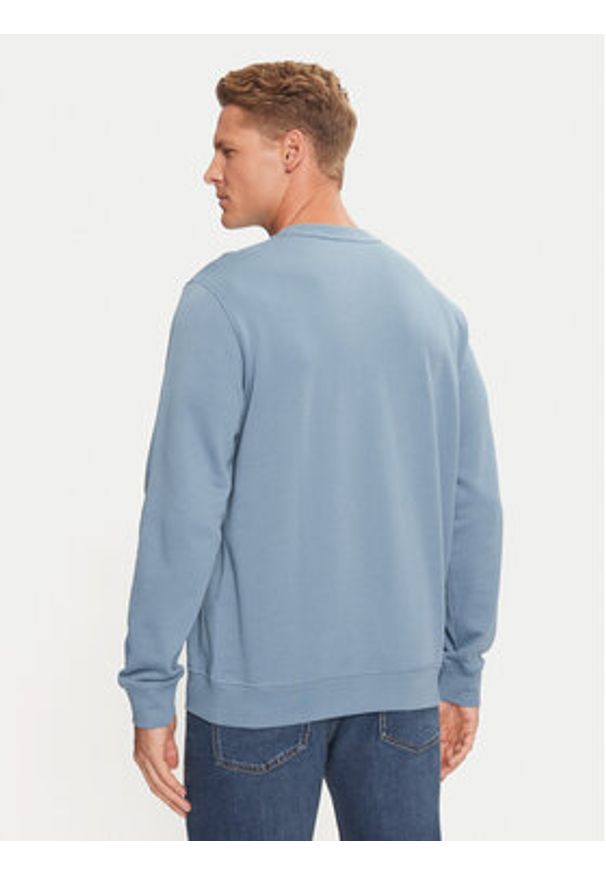 BOSS - Boss Bluza Westart 50509323 Niebieski Relaxed Fit. Kolor: niebieski. Materiał: bawełna