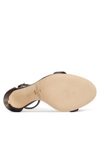 Elisabetta Franchi Sandały SA12L61E2 Brązowy. Kolor: brązowy. Materiał: skóra #2