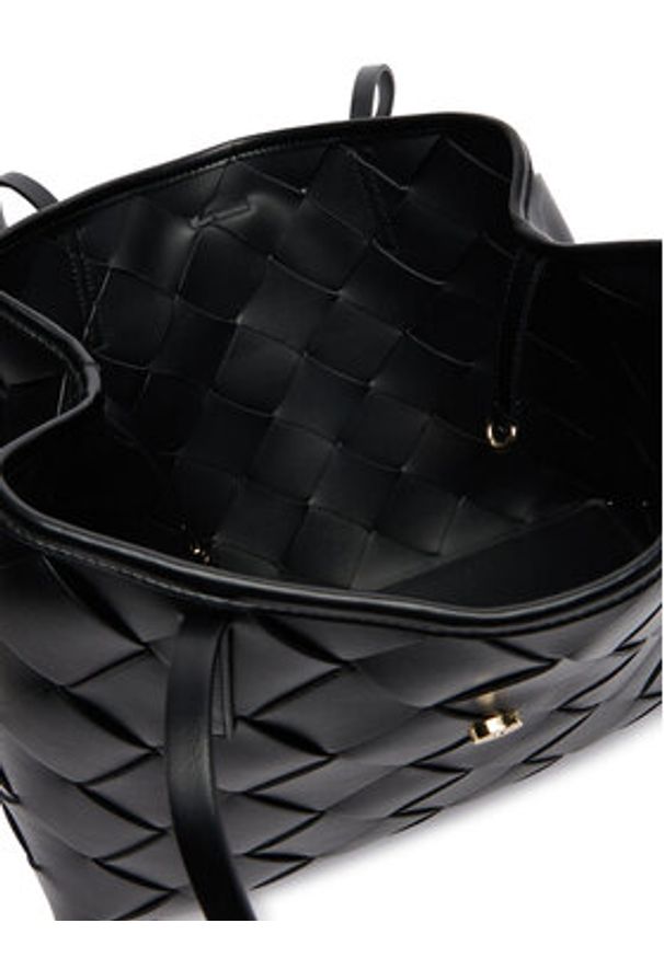 Just Cavalli Torebka 80RA4BM2 ZSD88 Czarny. Kolor: czarny. Materiał: skórzane