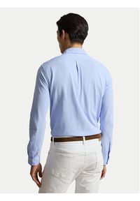 Polo Ralph Lauren Koszula 710654408505 Niebieski jasny Regular Fit. Typ kołnierza: polo. Kolor: niebieski. Materiał: bawełna #3
