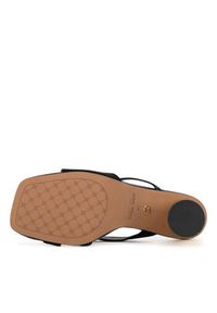 Nine West Klapki WSS21562-01 Czarny. Kolor: czarny. Materiał: materiał