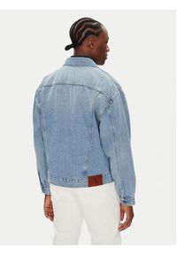 Calvin Klein Jeans Kurtka jeansowa 90's Icon LV04RB794G Niebieski Regular Fit. Kolor: niebieski. Materiał: bawełna #3