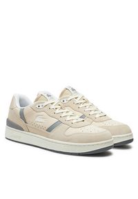 Lacoste Sneakersy T-Clip 748SMA0032 Beżowy. Kolor: beżowy. Materiał: skóra #3