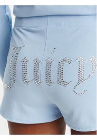 Juicy Couture Szorty sportowe JCWHS125312 Błękitny Loose Fit. Kolor: niebieski. Materiał: bawełna #4