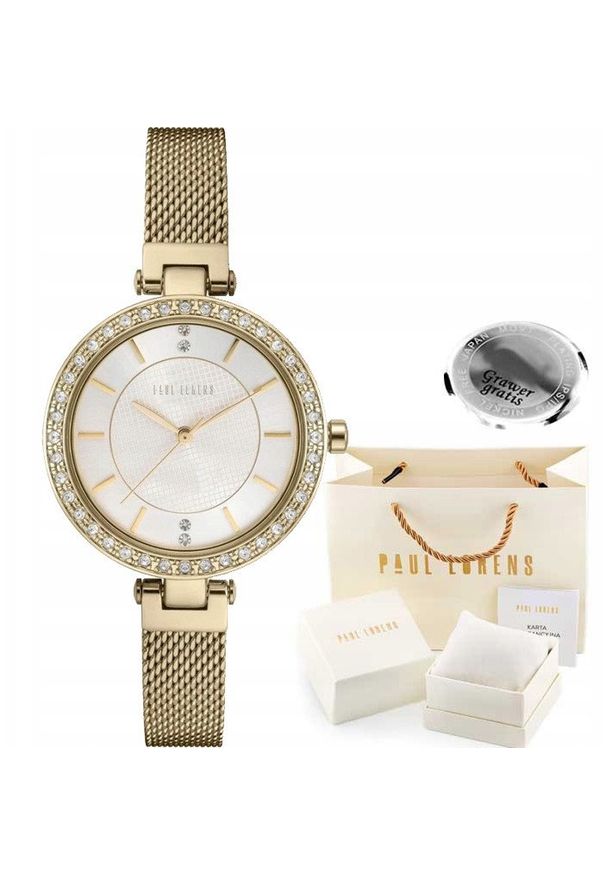 Zegarek damski Paul Lorens MIRA-3D1 Z GRAWEREM