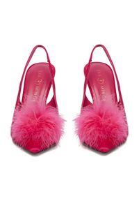 Eva Minge Szpilki EO-LAYLA-LT1677-35 Różowy ciemny. Kolor: różowy. Materiał: materiał. Obcas: na szpilce #7