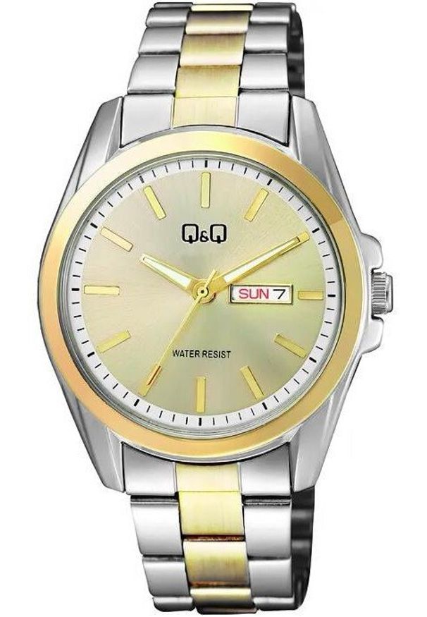 Zegarek męski QQ A05A-001P srebrny. Kolor: srebrny