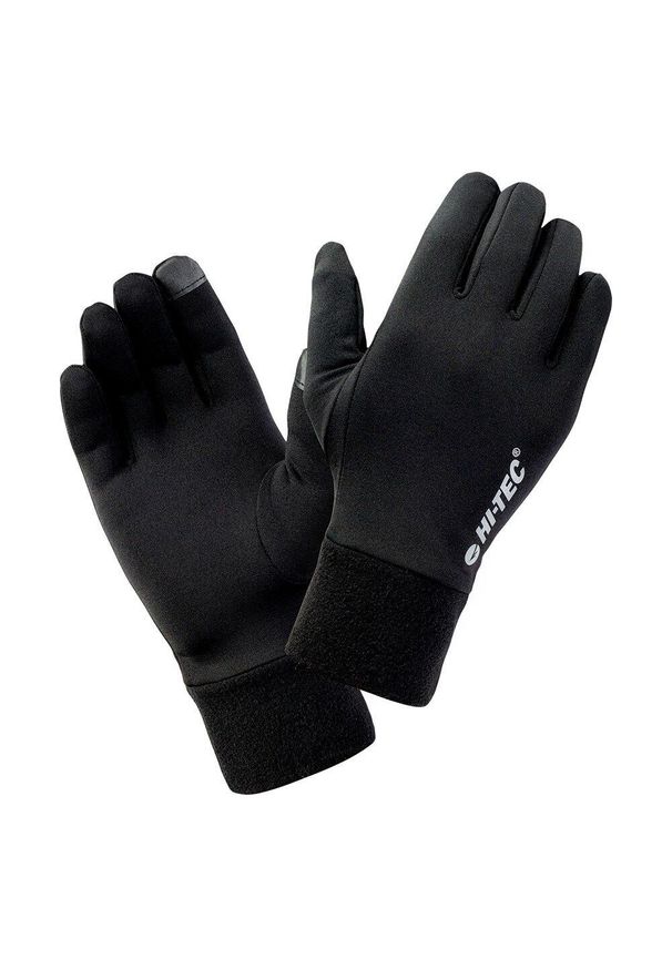 Hi-tec - Rękawiczki Unisex Dla Dorosłych Logo Janni. Kolor: czarny. Sport: turystyka piesza