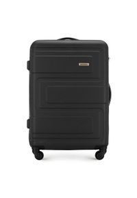 Wittchen - Zestaw walizek z ABS-u tłoczonych. Kolor: czarny. Materiał: guma. Styl: klasyczny #2