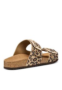 Geox Klapki D Brionia R D45Y3B 000BS C5018 Brązowy. Kolor: brązowy. Materiał: zamsz, skóra #3