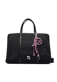 Karl Lagerfeld - KARL LAGERFELD Torebka A4W30017 Czarny. Kolor: czarny. Materiał: skórzane