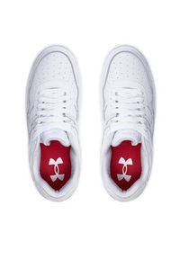 Under Armour Sneakersy UA Court 96 3028637 Biały. Kolor: biały. Materiał: skóra #5