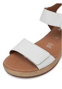 Remonte Sandały D0N52-80 Biały. Kolor: biały. Materiał: skóra, syntetyk #6