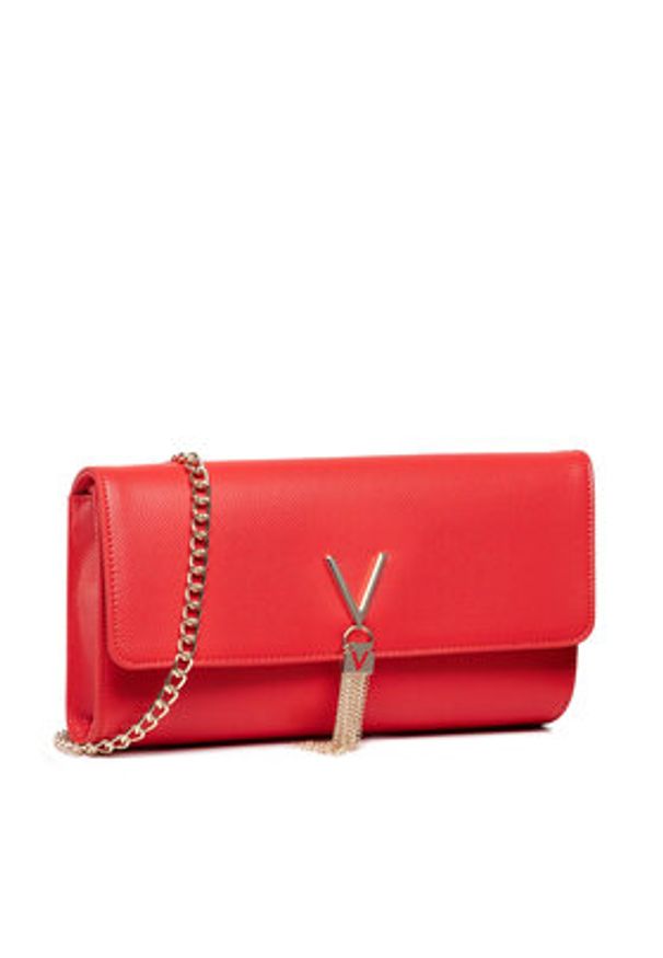 VALENTINO - Valentino Torebka Divina VBS1R401G Czerwony. Kolor: czerwony. Materiał: skórzane