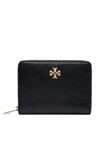 Tory Burch Portfel Charlie 186098 Czarny. Kolor: czarny. Materiał: skóra #1