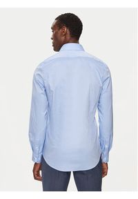 Michael Kors Koszula MK0DS01294 Niebieski Slim Fit. Kolor: niebieski. Materiał: bawełna