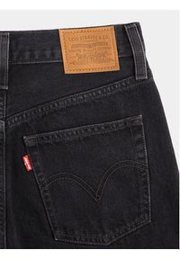 Levi's® Jeansy Ribcage A6081-0001 Czarny Wide Leg. Kolor: czarny