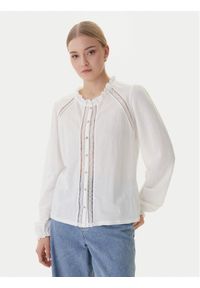 Morgan Bluzka 261-TSKY Biały Regular Fit. Kolor: biały. Materiał: syntetyk #1