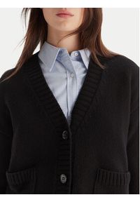 Weekend Max Mara Kardigan Filmato 2525346062 Czarny Regular Fit. Kolor: czarny. Materiał: wełna #3