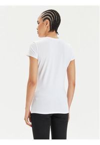 Armani Exchange T-Shirt 3DYT51 YJETZ 1000 Biały Regular Fit. Kolor: biały. Materiał: bawełna