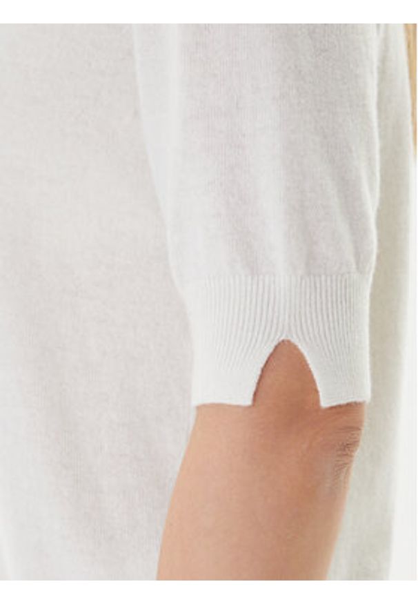 United Colors of Benetton - United Colors Of Benetton Sweter 1002D10D2 Beżowy Regular Fit. Kolor: beżowy. Materiał: wełna