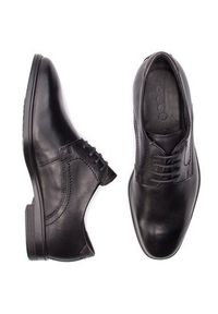 ecco - ECCO Półbuty Melbourne 62163450839 Czarny. Kolor: czarny. Materiał: skóra #8
