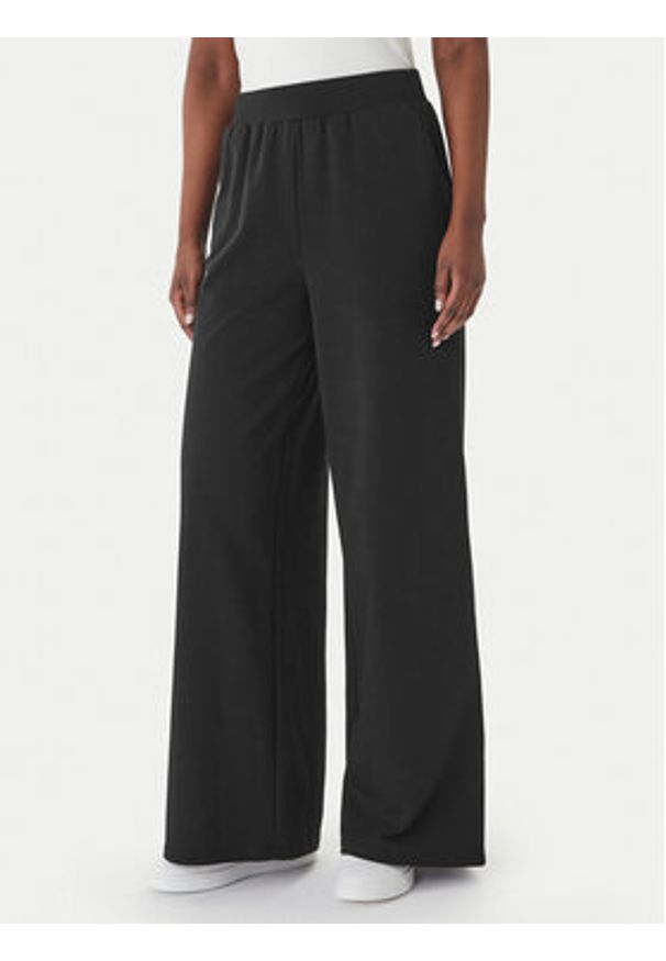 Liu Jo Sport Dres TA6222 FS090 Czarny Relaxed Fit. Kolor: czarny. Materiał: bawełna