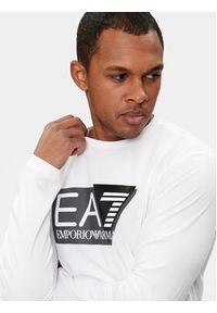 EA7 Emporio Armani Longsleeve 3DPT64 PJ03Z 1100 Biały Regular Fit. Kolor: biały. Materiał: bawełna. Długość rękawa: długi rękaw #5