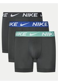 Nike Komplet 3 par bokserek Brief 0000KE1157 Szary. Kolor: szary. Materiał: syntetyk