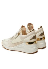 MICHAEL Michael Kors Sneakersy 43F4DBFS3L Écru. Materiał: skóra #5