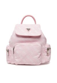 Guess Plecak V5GZ05 WH492 Różowy. Kolor: różowy. Materiał: materiał