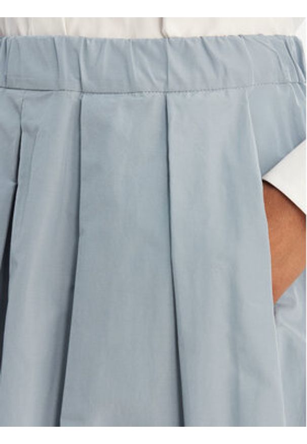 Weekend Max Mara Spódnica trapezowa Formica 2615101072 Błękitny Regular Fit. Kolor: niebieski. Materiał: bawełna