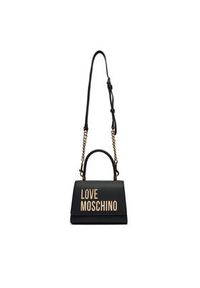 Love Moschino - LOVE MOSCHINO Torebka JC4024PP1LKD0000 Czarny. Kolor: czarny. Materiał: skórzane #4