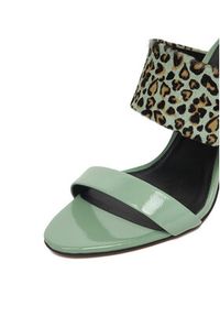 Eva Minge Sandały EO-NADIA-LT2035-2-2 Zielony. Kolor: zielony. Materiał: skóra, syntetyk #4