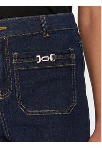 Morgan Jeansy 251-PSOFT Granatowy Wide Leg. Kolor: niebieski #4
