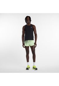 Spodenki męskie New Balance MB6140TLAFG – zielone. Kolor: zielony. Materiał: poliester, nylon, materiał #3