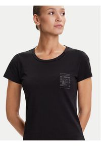 Liu Jo Sport T-Shirt TF5287 JS923 Czarny Regular Fit. Kolor: czarny. Materiał: bawełna. Styl: sportowy #3