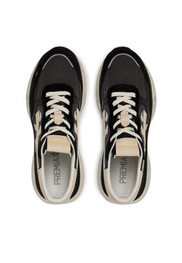 Premiata Sneakersy Lauryn Var 7479 Czarny. Kolor: czarny. Materiał: materiał