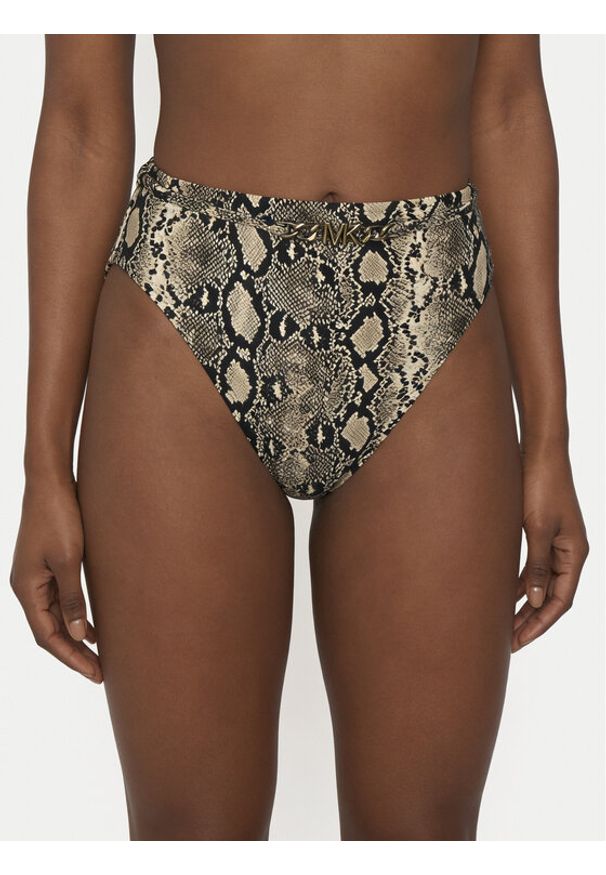 MICHAEL Michael Kors Dół od bikini MM05925 Czarny. Kolor: czarny. Materiał: syntetyk