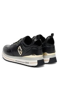 Liu Jo Sneakersy Maxi Wonder 01 BF5009 P0102 Czarny. Kolor: czarny. Materiał: skóra